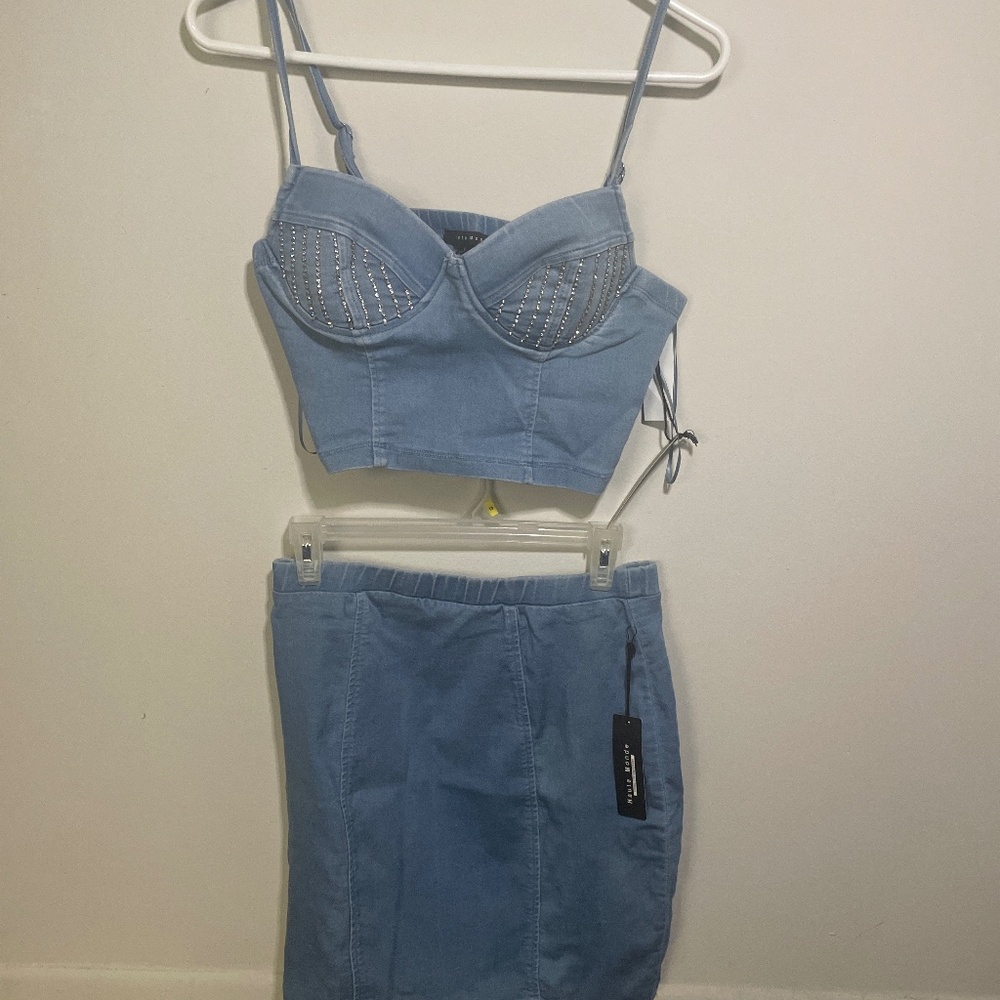 2 Piece Denim Set